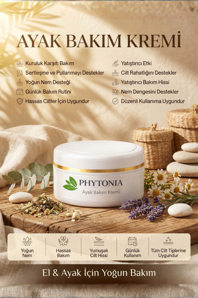 Phytonia Ayak Bakım Kremi 50 ml