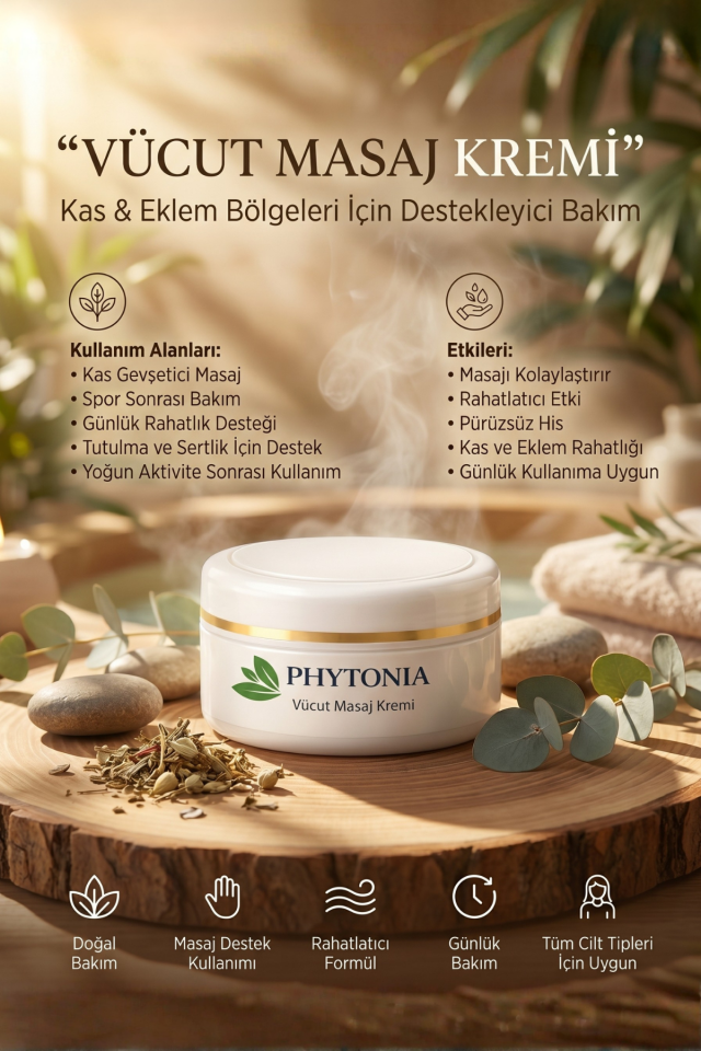 Phytonia Vücut Masaj Kremi 100 ml