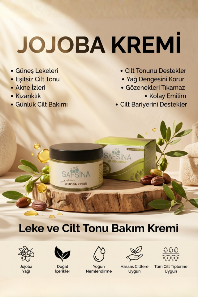 SAFSİNA JOJOBA KREMİ 100 ml
